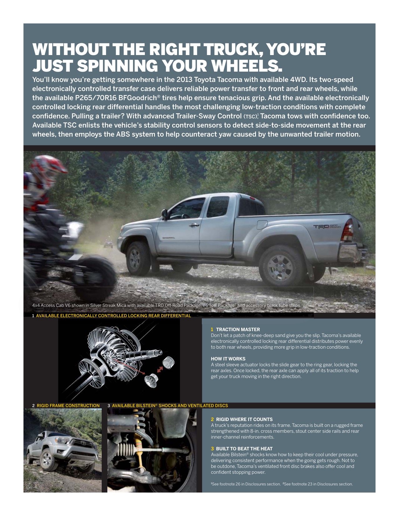 2013 Toyota Tacoma Brochure Page 13